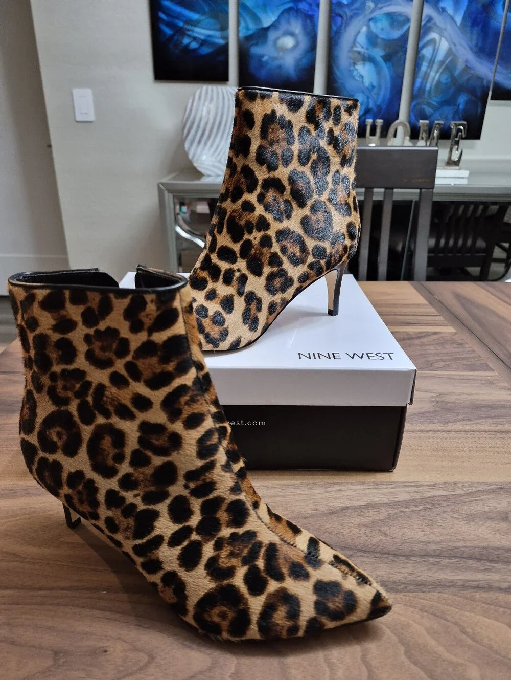 Nine West Sheeba Women's Sz 7 M Ankle Boots Booties New $159